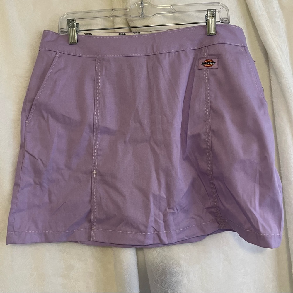 Dickies Lavender Whitfield Skirt Slit side Zip with pockets (NEW)